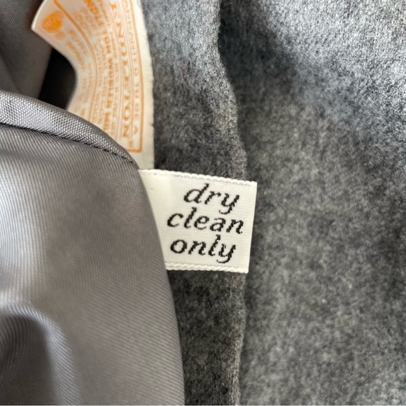 Vintage Pendleton 100% Virgin Wool Short Pencil Skirt Gray Size 8 - Picture 9 of 12